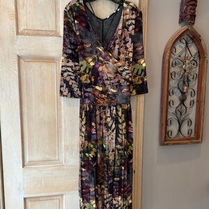 Soft Surroundings Autumn Hues Dress Size 1X